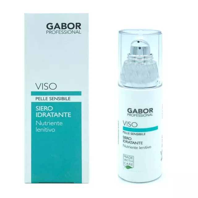 Gabor Siero Idratante Viso Pelle Sensibile Nutriente Lenitivo Professional 50Ml