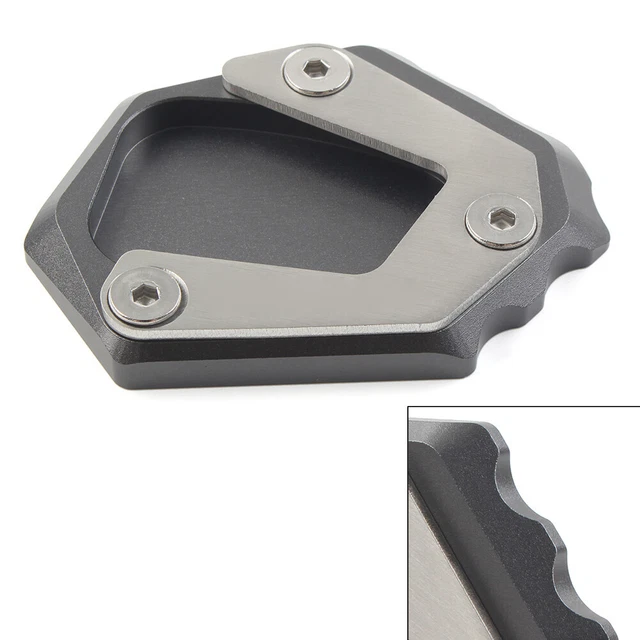 Aluminum Kickstand Side Stand Enlarger Foot Plate New For Honda CB650R 2019-2023