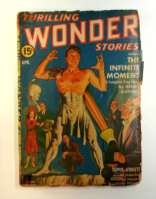 Thrilling Wonder Stories Pulp Apr 1942 Vol. 22 #1 GD