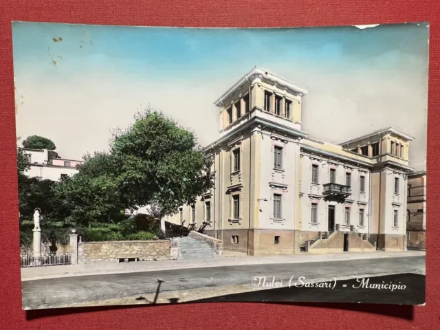 Cartolina - Nulvi ( Sassari ) - Municipio - 1962