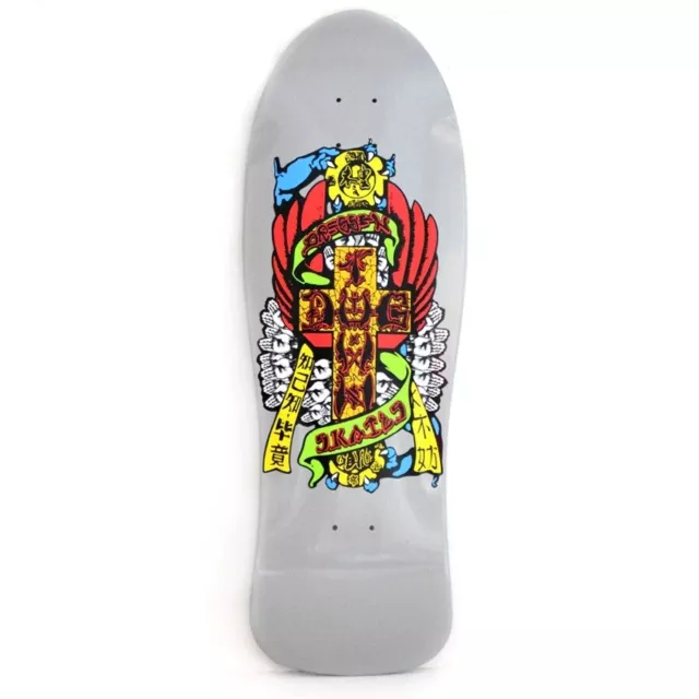 Dogtown Eric Dressen 80s Hands Reissue Warm Grey 10.125 Skateboard Deck