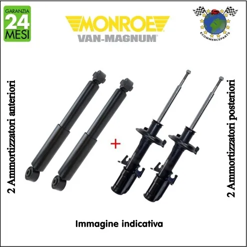 Kit Ammortizzatori Ant+Post xx Van-Magnum Per Nissan Primastar Opel Vivaro