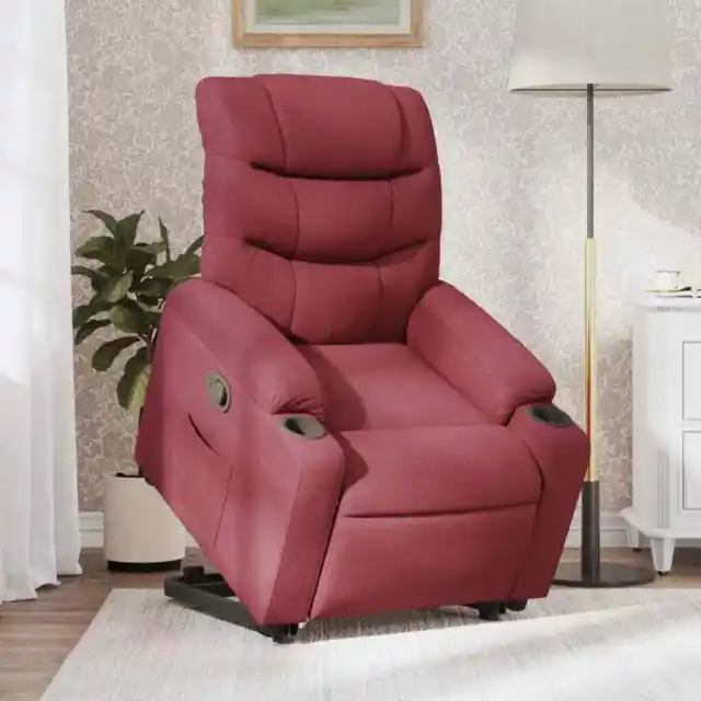 Relaxsessel mit Aufstehhilfe Sessel Liegesessel Fernsehsessel Stoff vidaXL