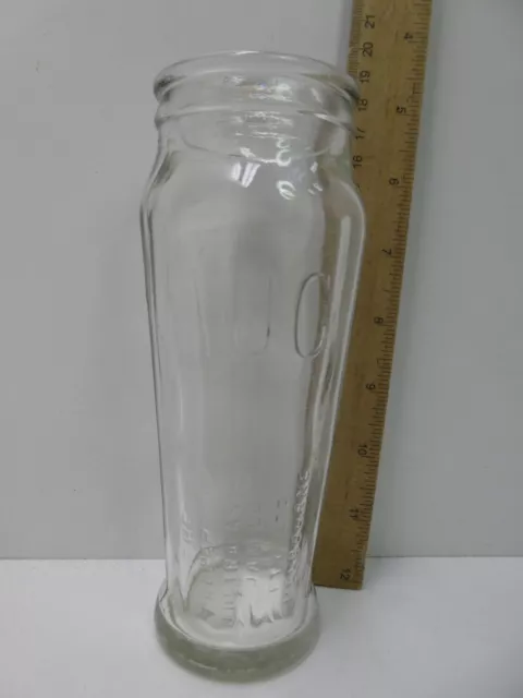 Vintage Clear Pressed Glass Lidded Cookie Candy Compote Biscuit Barrel Jar  7.5