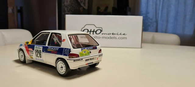 DECALQUES 1/43 PEUGEOT 106 S16 Rallye Jeunes Augoyard Chatillon