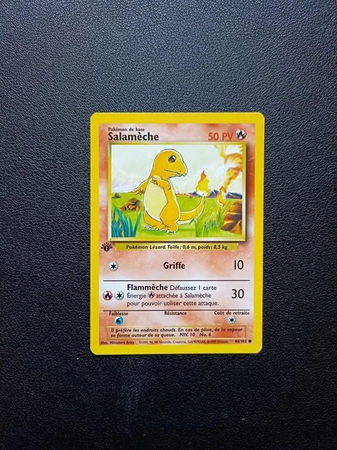 Pokemon Card SALAMECHE 46/102 Wizards Base Set EDITION 1 EN NM