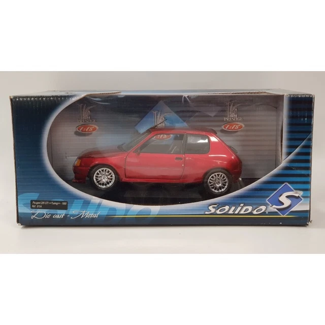 Peugeot 206 Tuning Solido 1/18 – Réf 8181 – Boîte D'Origine