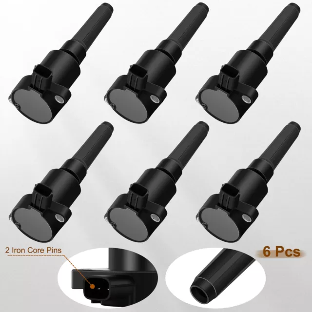 6 Pack Ignition Coil Pack For Jaguar Vanden Plas XJS XJ6 XJR 1995 1996 1997 2