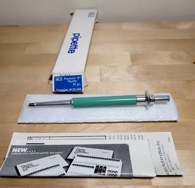 Fisher 21-356 Precision D Pipette 50uL