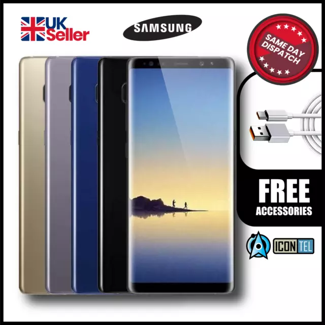 Samsung Galaxy Note 8 64GB Gold Color 4G LTE Android N950F - Grade A+ Condition