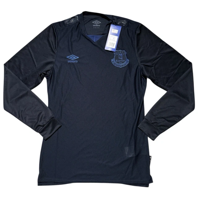 Maillot Foot Everton Extérieur 2005-2006 Umbro – Taille S – Manches Longues – Très Bon état