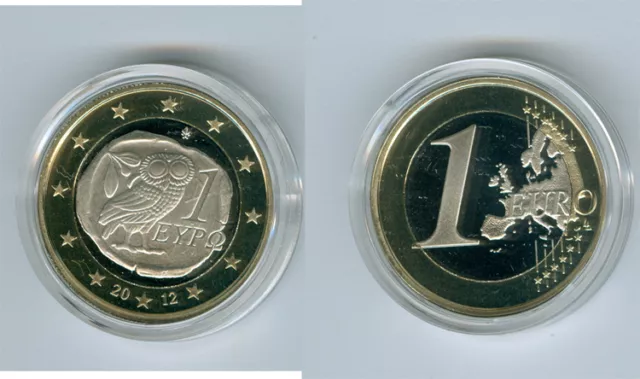 Griechenland  1 Euro 2012 PP  Nur 2.500 Stück!