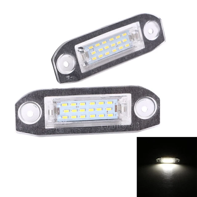 YUK LED Nummernschild Beleuchtung - Fehlerfrei Für Audi A4 A5 Q5 | 2er Set Kaltweiß