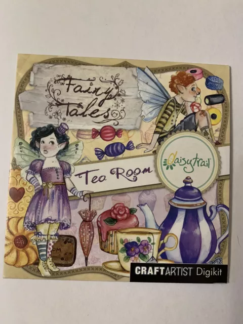 Fairy Tales Tea Room - Serif Craft Artist Daisytrail digikit papercrafting CD