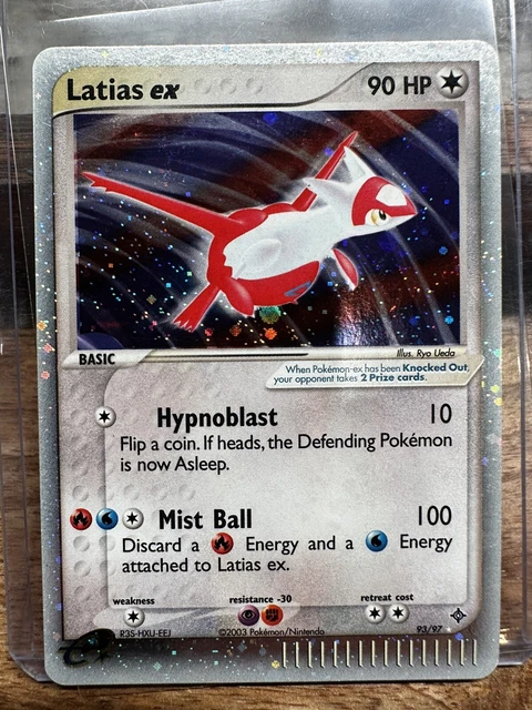 Pokemon 2003 EX Dragon #93 LATIAS Ex Holo 93/97