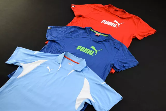 3x Puma Polo ST-hirt Trikot Jersey Maglia Camiseta Maillot Sport Jogging XL-XXL