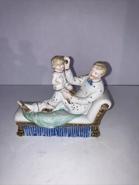 Small Bisque Figurine Possibly German, Most Likely Vintage Or Antique