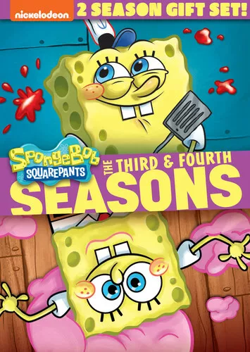 Spongebob Squarepants: Seasons 3-4 [New DVD] Boxed Set, Full Frame, Gift Set,