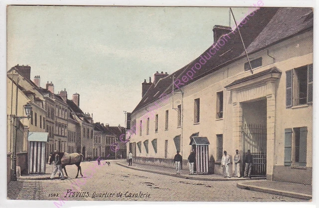CPA 77160 Provins District Of La Cavalry Military Horse