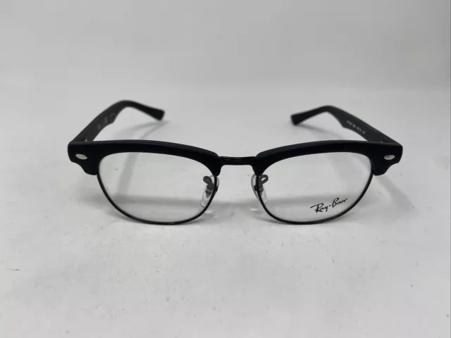 Ray Ban Kids Clubmaster Rb1548 3649 45/16/125 Matte Black Eyeglasses Frame :N43