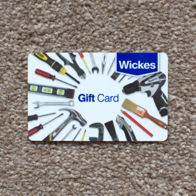 NEW Wickes Gift Voucher Card - £7 Balance