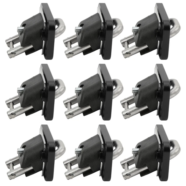 Car 9PCS LKW Bett Tie Down Anker Innen 1000lbs Last tragende Teil für Chevy Si