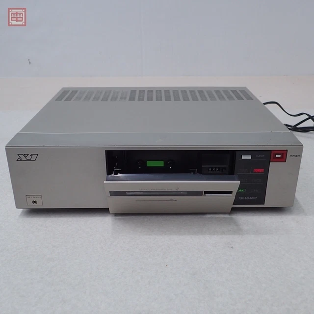 SHARP X1　CZ-803CR SHARP X1 CZ-803CR Vintage Retro Japanese Computer Red Model