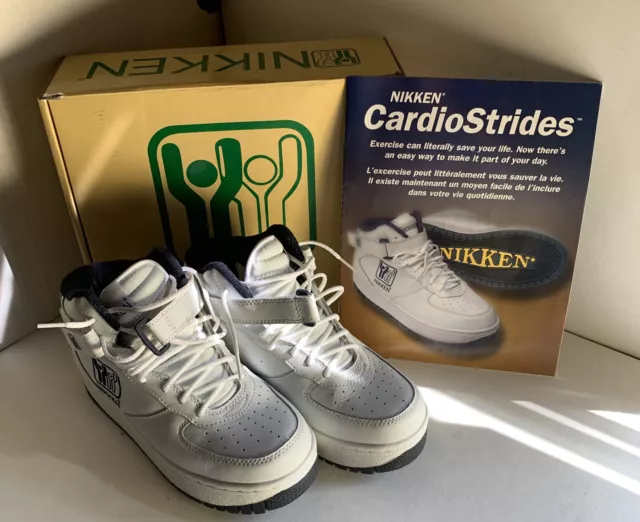 Nikken cardiostrides Womens Athletic Exercise Workout Walking Shoes Size 9