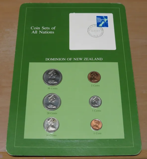 Coin Sets of All Nations ~ Dominion of New Zealand