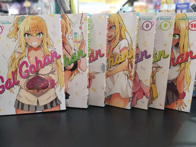 Gal Gohan, Vols. 4 5 6 7 8 9 10, Manga, Seven Seas