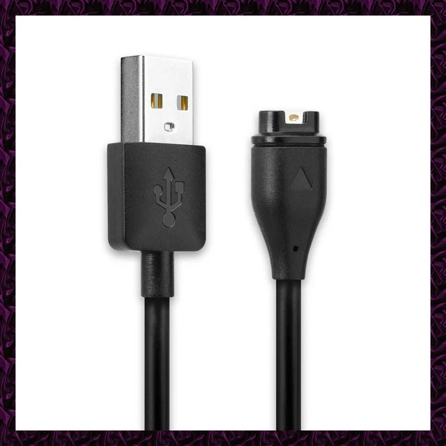 Adaptateur Chargeur USB-C Pour Montre Garmin - Connecteur Magnétique - 5V 1000mA - Compatible TT25/T20
