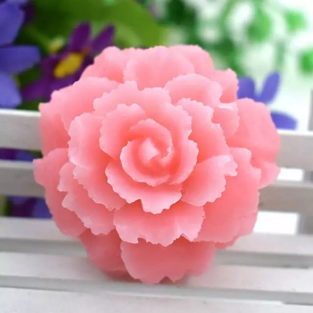 DIY Flower Mould Silicone Cake Mold 3D Rose Peony Fondant E6Y8 E Sugarcraft N8K9