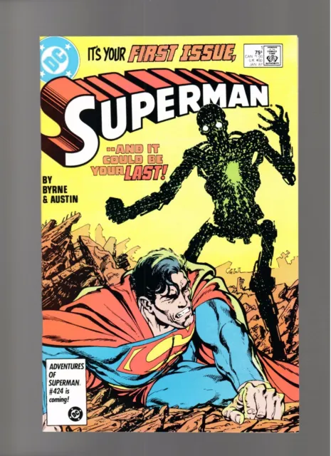 Superman # 1   ( 1987 )   Unread!  John Byrne!   Dc Comics  Sharp Copy!