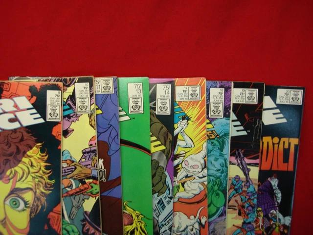 Atari Force - Dc Comics - 9 Diff. - Sept. 84 - Aug. 85 - All Nice Books 3