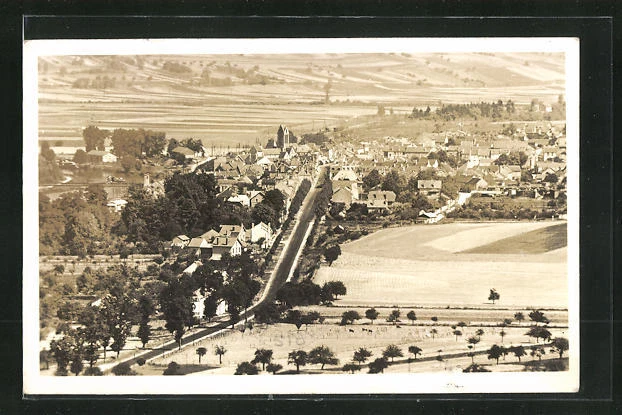 CPA Dormans, Vue générale 1937