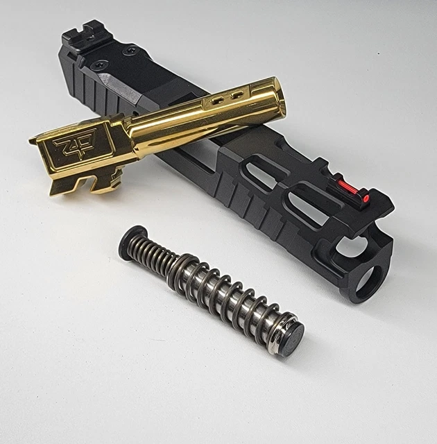 FITS GLOCK 43X ported slide with optic cut & barrel! 389.00 PicClick