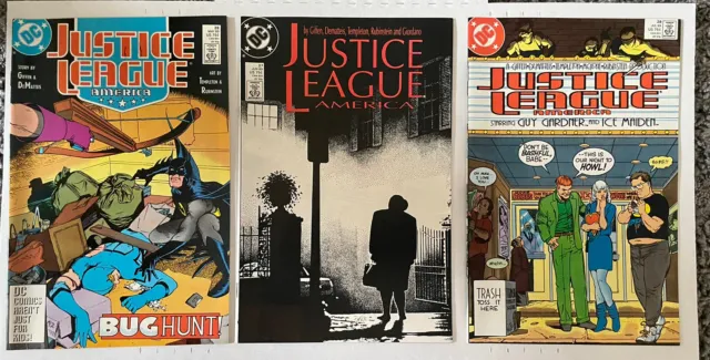 Justice League America 1989 DC Comics Lot Of 12 Great Condition