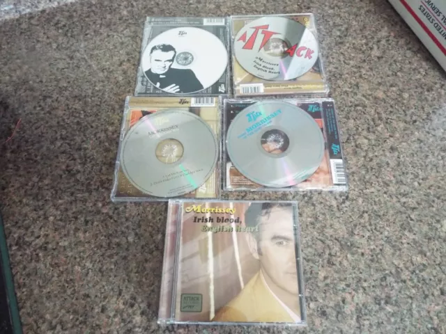 5 NEW MORRISSEY CDS--New but not in shrinkwrap--FREE SHIP