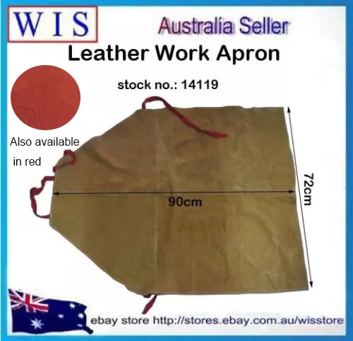 Leather Welding Bib Apron,Welder's Leather Aprons,Timber and Steel Work-14119