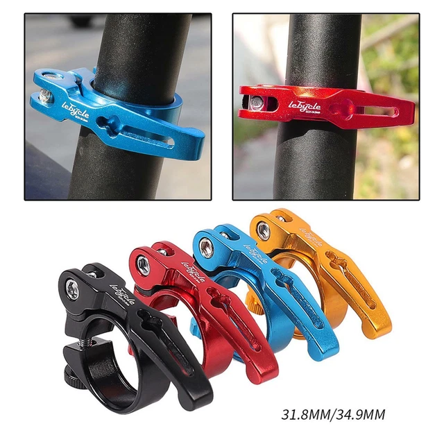 Bike Seatpost Clamp Mountain MTB Road Bicycle Seat Post Clip 31.8/34.9mm