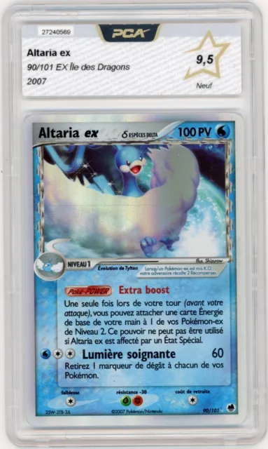 Carte Pokémon Altaria ex 90/101 de la série Ex Île des Dragons en vente au