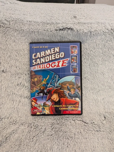 Jeu PC Carmen San Diego : Les Trésors Du Monde - Version Française, Bon état, éditeur Mindscape