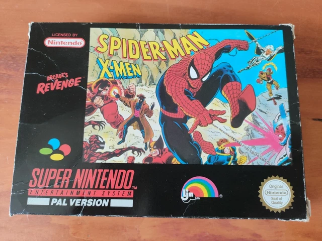 Spider Man X-Men: Arcade's Revenge en boîte - MD - Jeu Occasion Pas Cher