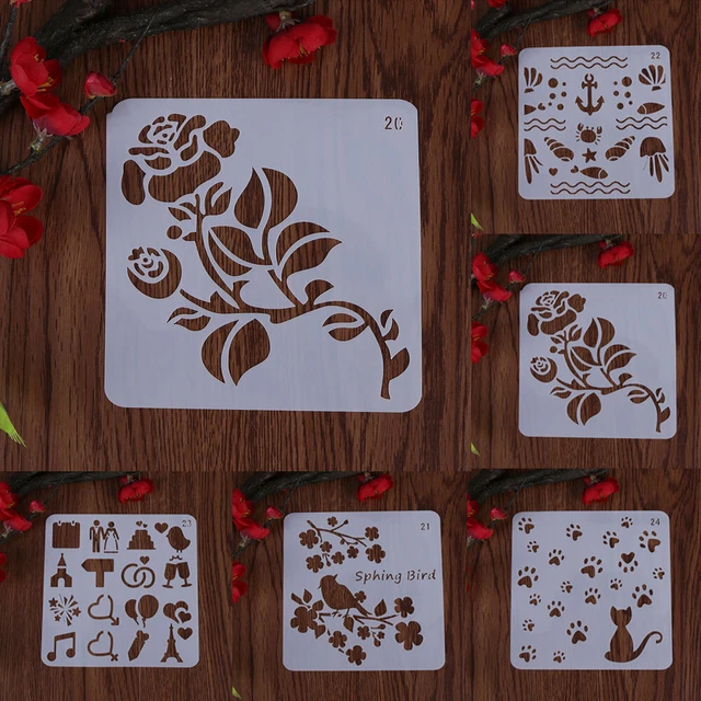 SCHABLONEN VORLAGE ZEICHNEN Malvorlagen DIY Fotoalbum Thema Spitze