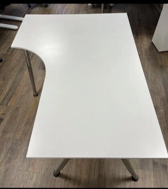 IKEA LEFT HAND Galant Desk Corner Office Desk with extending legs