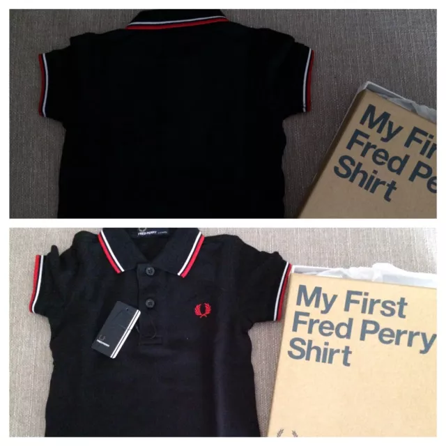 Polo T-Shirt Bambino Fred Perry [6-12 mesi]