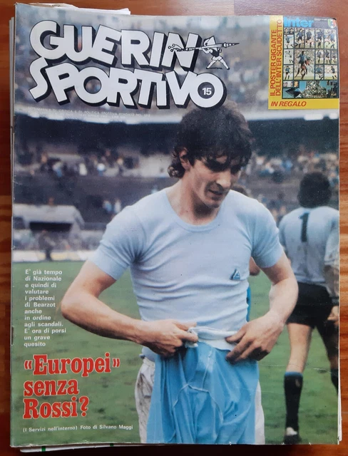 Guerin Sportivo N°17 1979 - Avec Film Paolo Rossi, Grande Torino, Pelé, Loredana Bertè