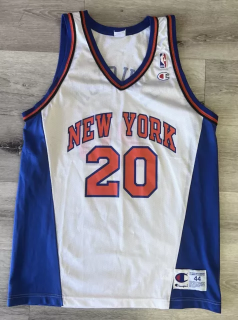 Champion 90s NBA 🏀 KNICKS HOUSTON basket jersey , 555 SOUL 90s