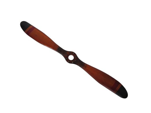 Wooden Airplane Propeller Vintage Aviation Home Wall Decor Traditional Brown New Wooden Airplane Propeller Vintage Aviation Home Wall Decor Traditional Brown New