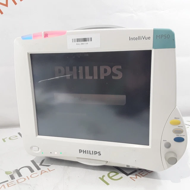 Philips Healthcare IntelliVue MP50 - M8004A Patient Monitor